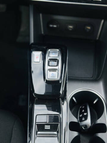 2021 Hyundai Sonata Hybrid Blue