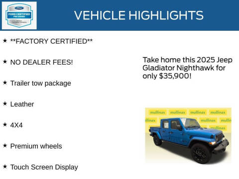 2025 Jeep Gladiator NightHawk