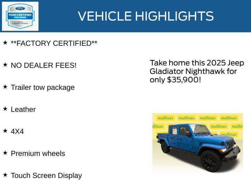 2025 Jeep Gladiator NightHawk