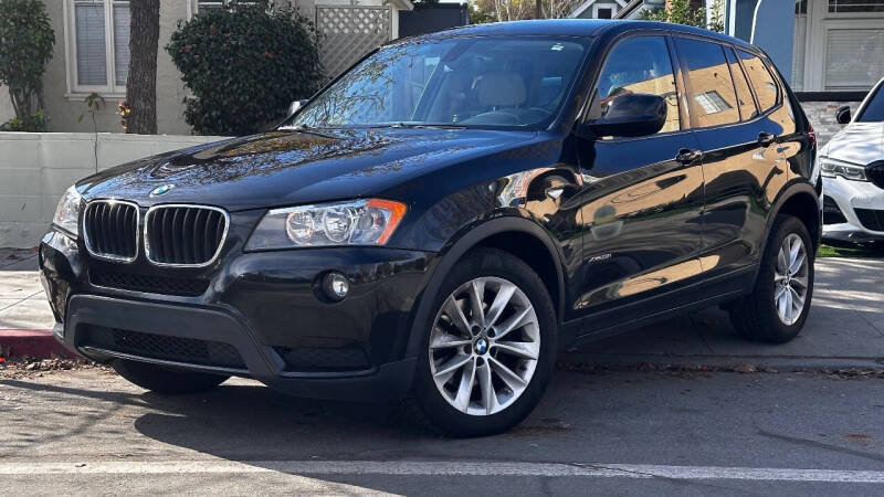 2013 BMW X3 for sale at Black Car Auto in San Jose CA