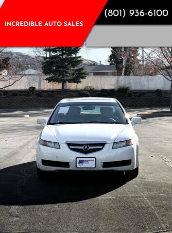 2004 Acura TL for sale at INCREDIBLE AUTO SALES in Bountiful UT