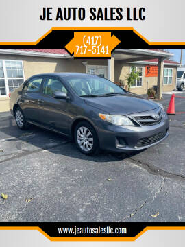 2012 Toyota Corolla for sale at JE AUTO SALES LLC in Webb City MO