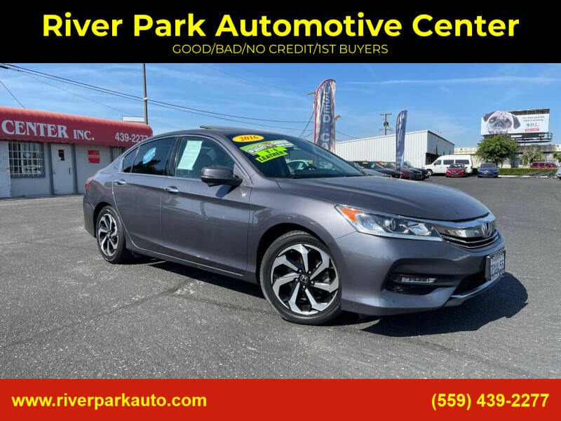 2016 Honda Accord for sale at River Park Automotive Center in Fresno CA