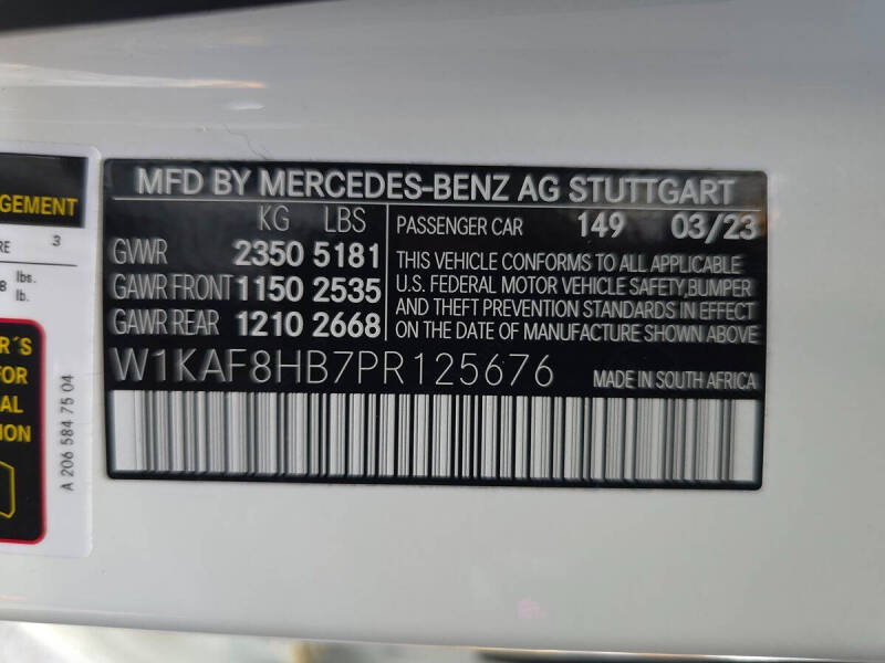 2023 Mercedes-Benz C-Class AMG C 43