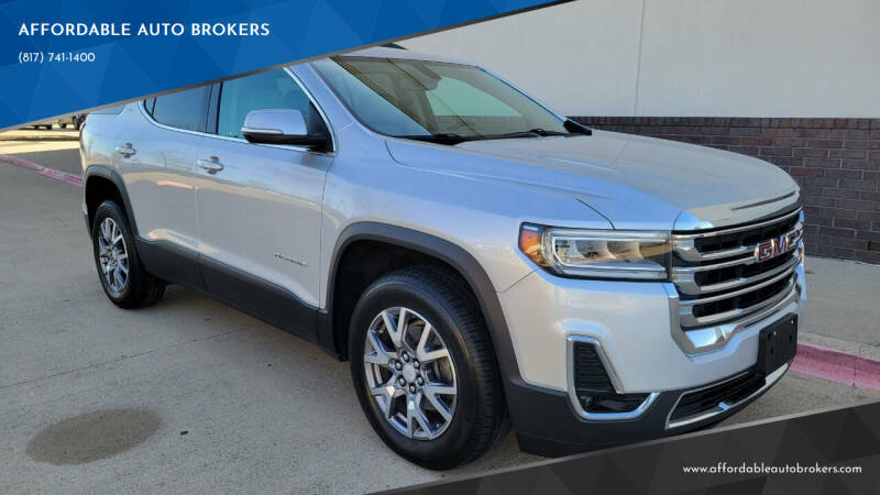 2020 GMC Acadia for sale at AFFORDABLE AUTO BROKERS in Keller TX