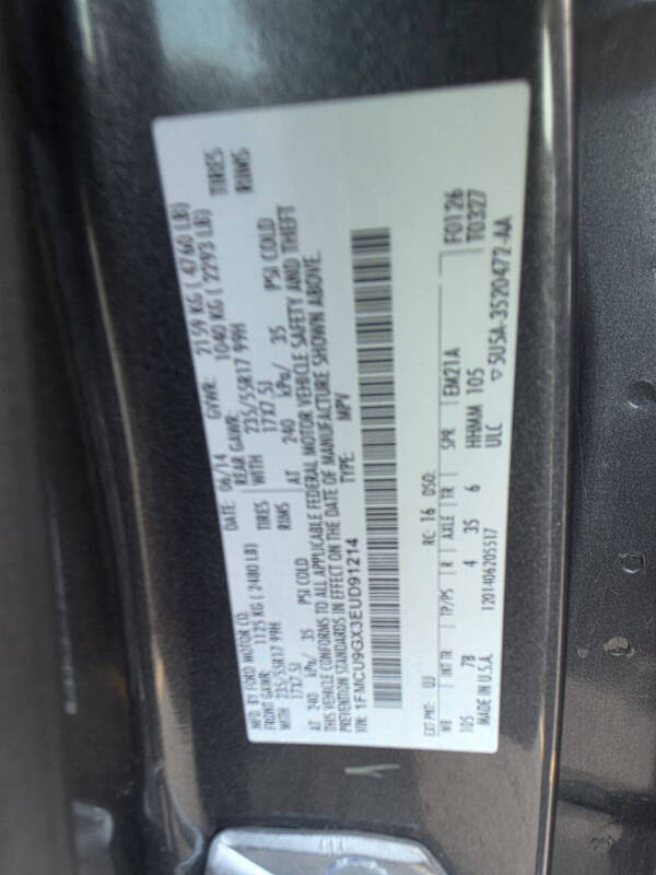 2014 Ford Escape SE