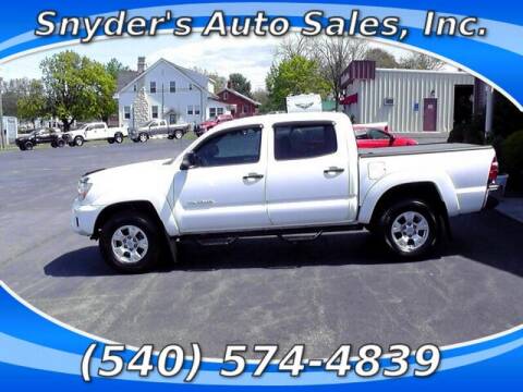2015 Toyota Tacoma for sale at Snyders Auto Sales in Harrisonburg VA