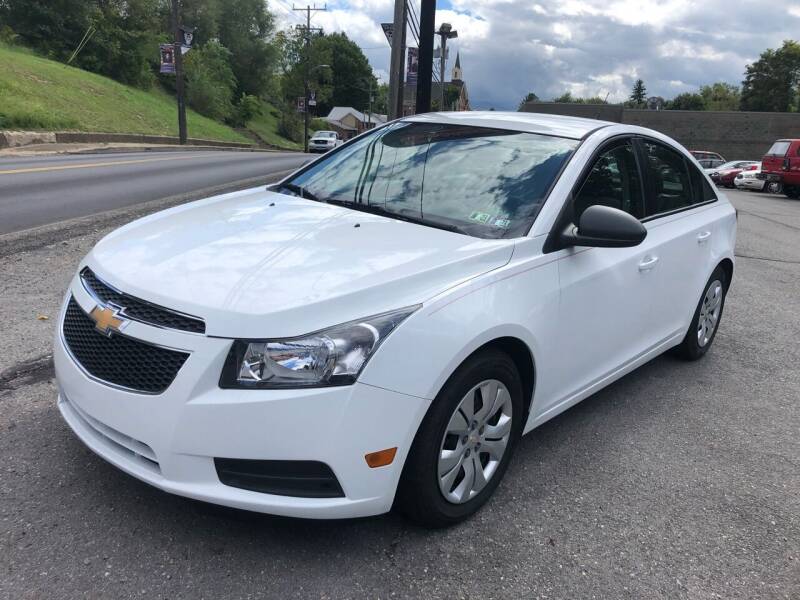2013 Chevrolet Cruze for sale at SARRACINO AUTO SALES INC in Burgettstown PA