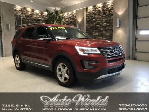 2016 Ford Explorer for sale at Auto World Used Cars in Hays KS