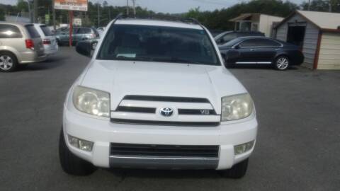 2004 Toyota 4Runner for sale at Knoxville Used Cars in Knoxville TN