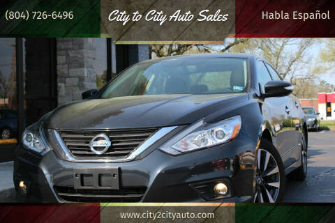 2016 Nissan Altima for sale at City to City Auto Sales - Raceway in Richmond VA