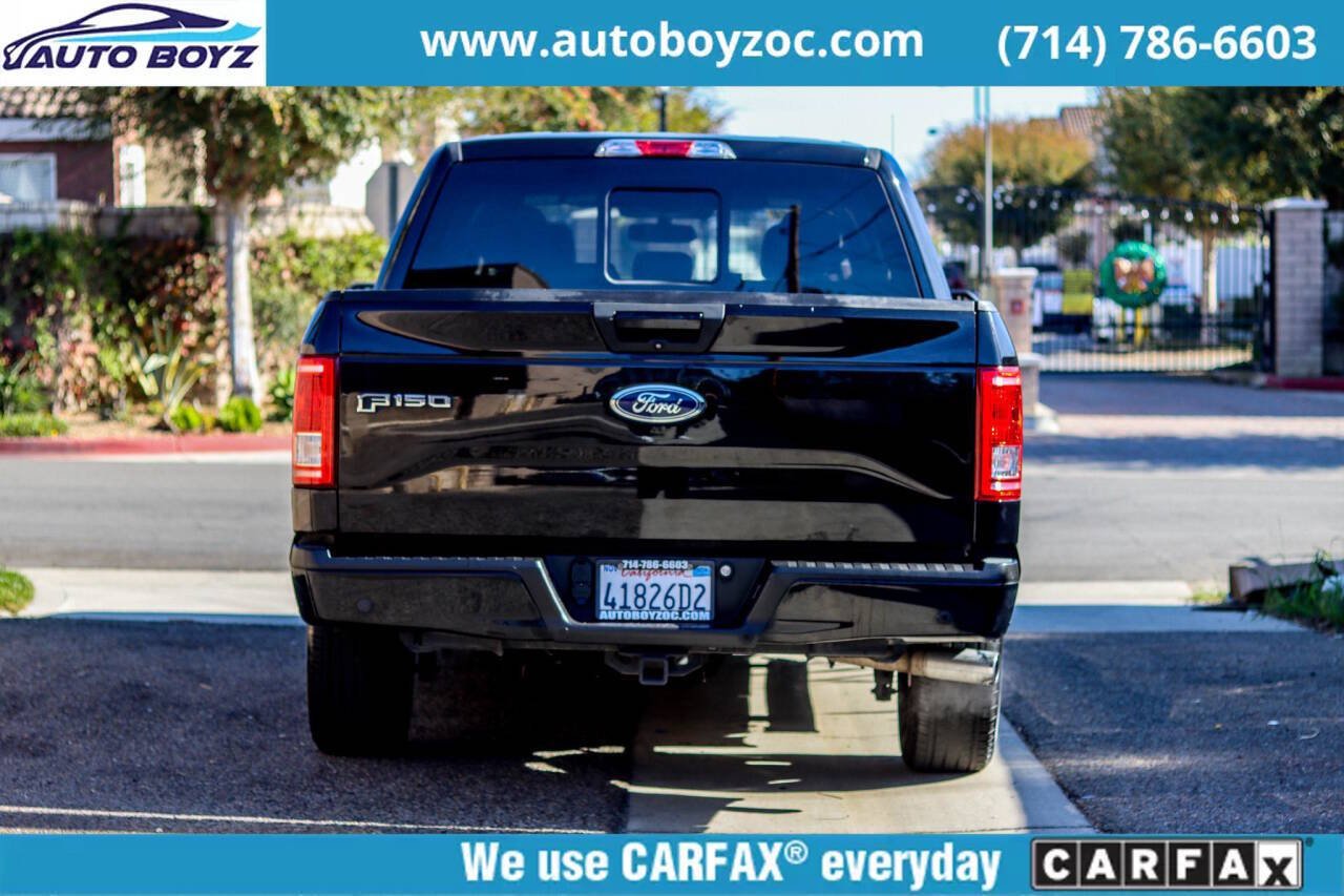 2016 Ford F-150 for sale at Auto Boyz in Garden Grove, CA