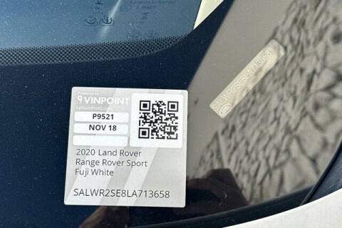 2020 Land Rover Range Rover Sport P525 HSE Dynamic