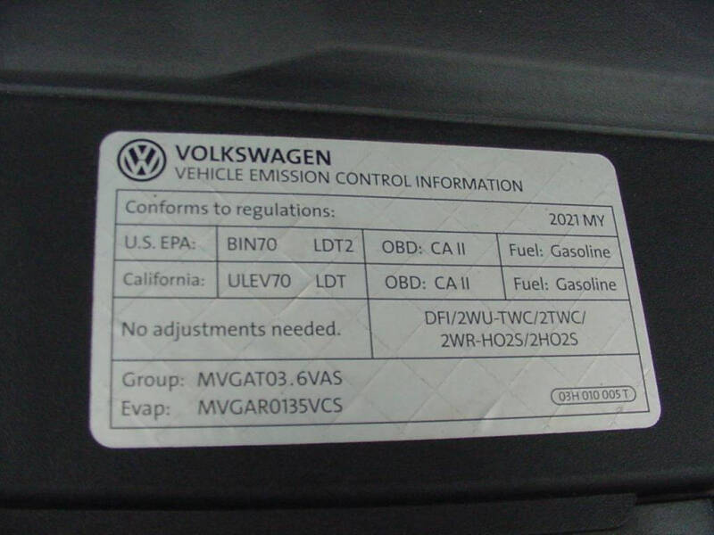 2021 Volkswagen Atlas