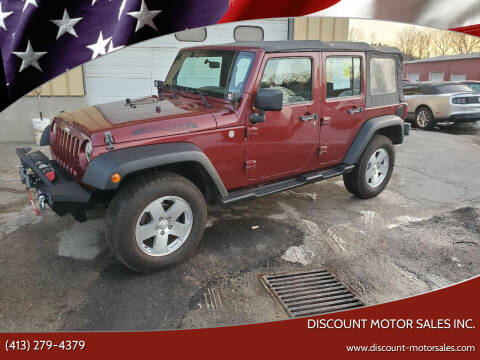 2010 Jeep Wrangler Unlimited for sale at Discount Motor Sales inc. in Ludlow MA