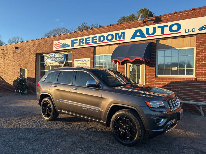 2014 Jeep Grand Cherokee for sale at FREEDOM AUTO LLC in Wilkesboro NC