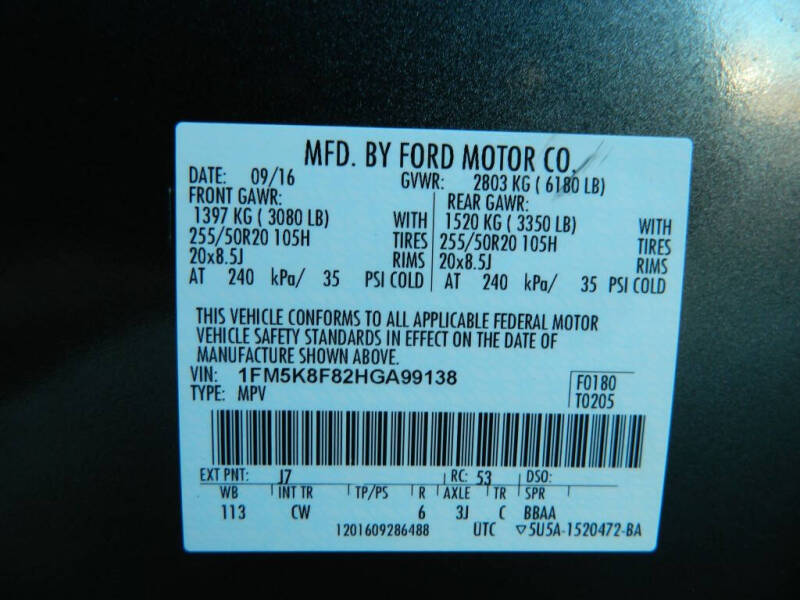 2017 Ford Explorer Limited