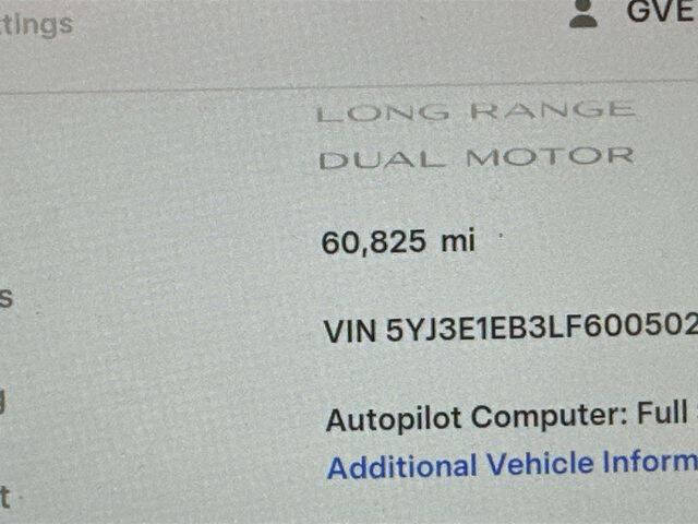 2020 Tesla Model 3 Long Range