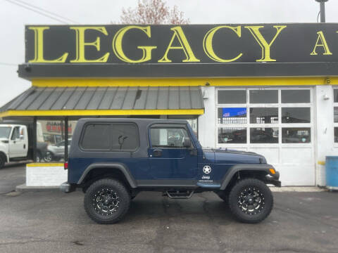 2005 Jeep Wrangler for sale at Legacy Auto Sales in Yakima WA