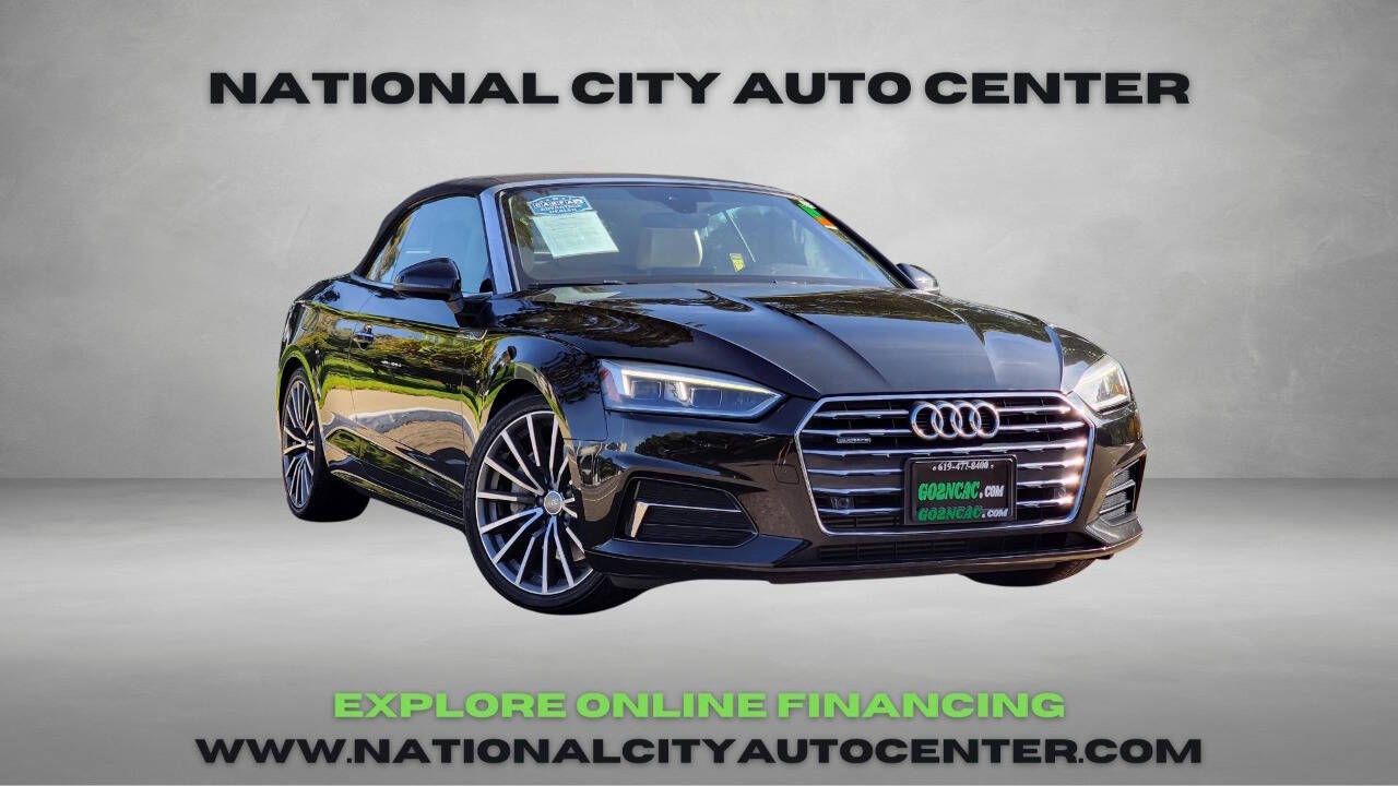used 2018 Audi A5 2.0T quattro Premium Plus AWD 2dr Convertible