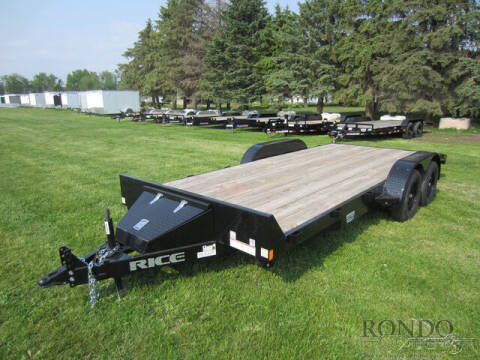 2023 Rice Trailers Car Hauler FMCR8218