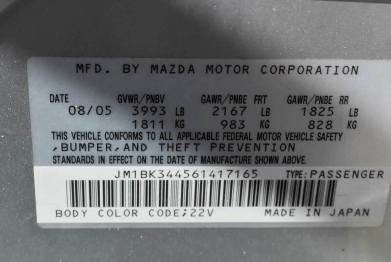 2006 Mazda MAZDA3 s