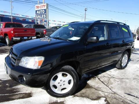 2006 Toyota Highlander for sale at TRI CITY AUTO SALES LLC in Menasha WI