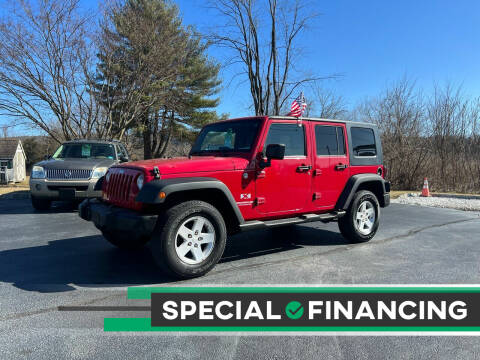 2008 Jeep Wrangler Unlimited for sale at QUALITY AUTOS in Hamburg NJ