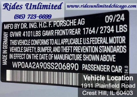 2025 Porsche 911 Carrera