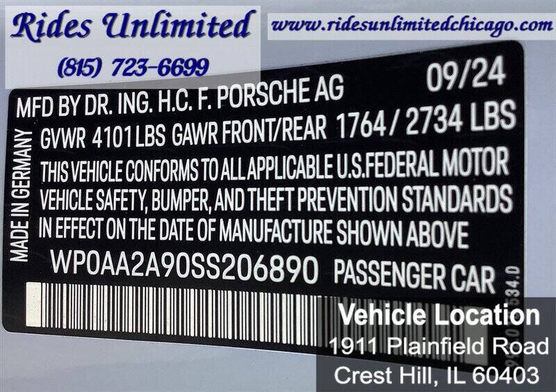 2025 Porsche 911 Carrera