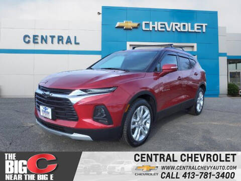2019 Chevrolet Blazer for sale at CENTRAL CHEVROLET in West Springfield MA