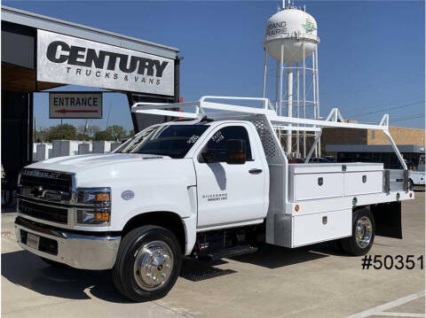 2021 Chevrolet Silverado 5500HD for sale at CENTURY TRUCKS & VANS in Grand Prairie TX