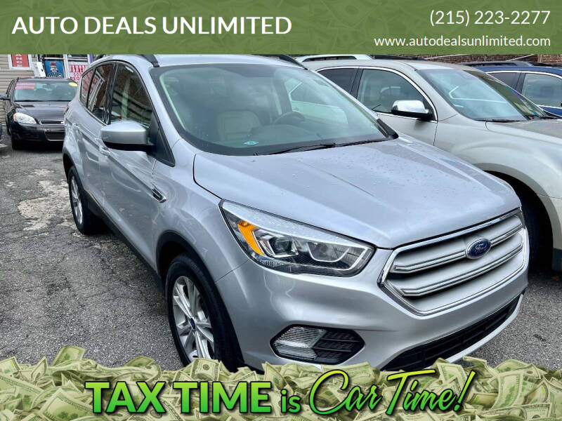 2018 Ford Escape for sale at AUTO DEALS UNLIMITED in Philadelphia PA