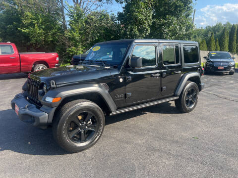 2019 Jeep Wrangler Unlimited for sale at Glen's Auto Sales in Fremont NH