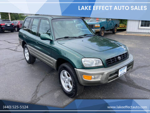1999 Toyota RAV4 for sale at Lake Effect Auto Sales in Chardon OH