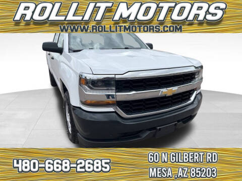 2018 Chevrolet Silverado 1500 for sale at Rollit Motors in Mesa AZ