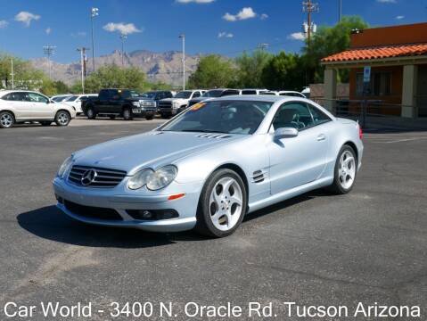 2005 Mercedes-Benz SL-Class for sale at CAR WORLD in Tucson AZ