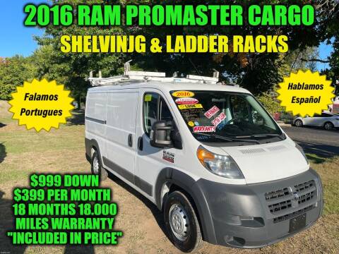 2016 RAM ProMaster Cargo for sale at D&D Auto Sales, LLC in Rowley MA