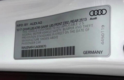 2018 Audi A4