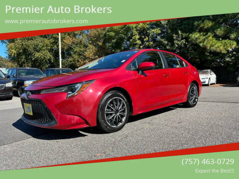 2020 Toyota Corolla for sale at Premier Auto Brokers in Virginia Beach VA