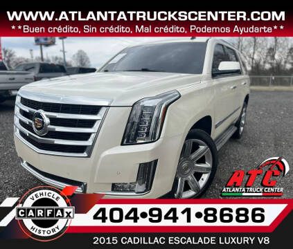 2015 Cadillac Escalade for sale at ATLANTA TRUCK CENTER LLC in Doraville GA