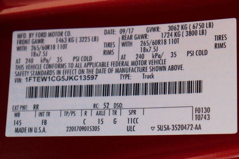 2018 Ford F-150