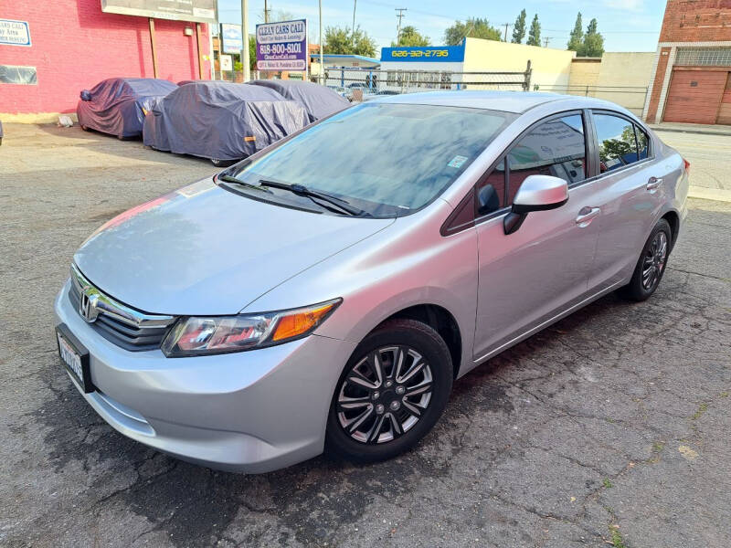 2012 Honda Civic for sale at Clean Cars Cali in Pasadena CA