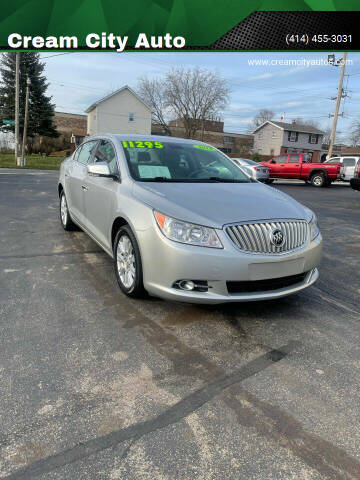 2012 Buick LaCrosse for sale at Cream City Auto in Milwaukee WI