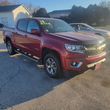 2018 Chevrolet Colorado for sale at Cooley Auto Sales in North Liberty IA