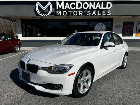 2015 BMW 3 Series for sale at MacDonald Motor Sales in High Point NC