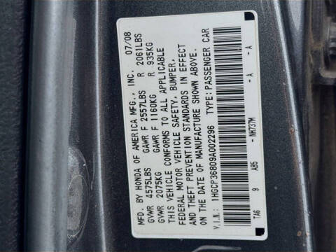 2009 Honda Accord