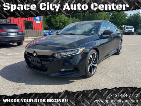 2018 Honda Accord for sale at Space City Auto Center in Houston TX