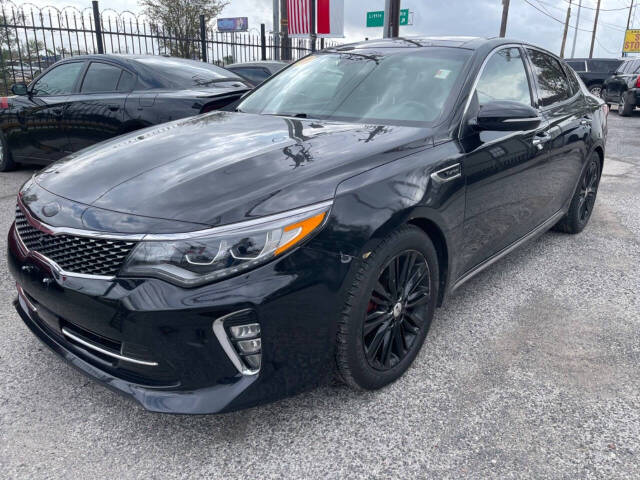 2018 Kia Optima for sale at DIAMOND MOTORS INC in Houston, TX