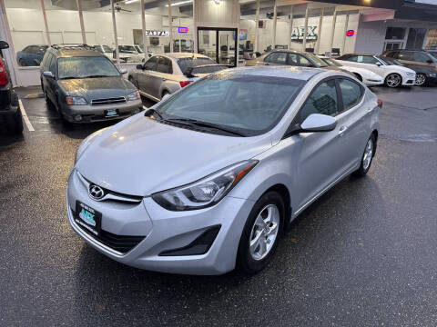 2014 Hyundai Elantra for sale at APX Auto Brokers in Edmonds WA